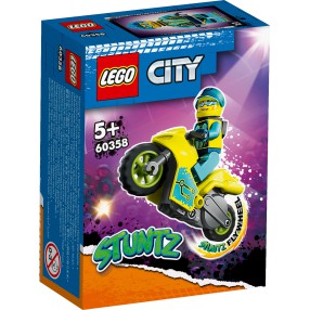 LEGO City- Cybermotocykl kaskaderski 60358