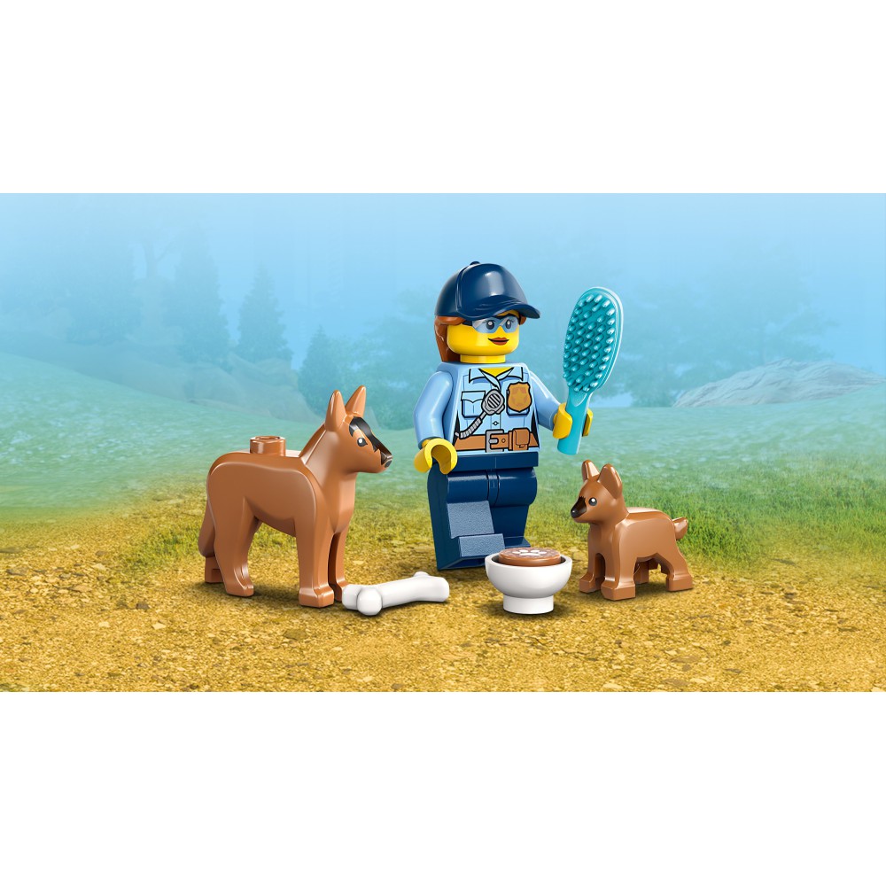 LEGO City - Szkolenie psów policyjnych w terenie 60369
