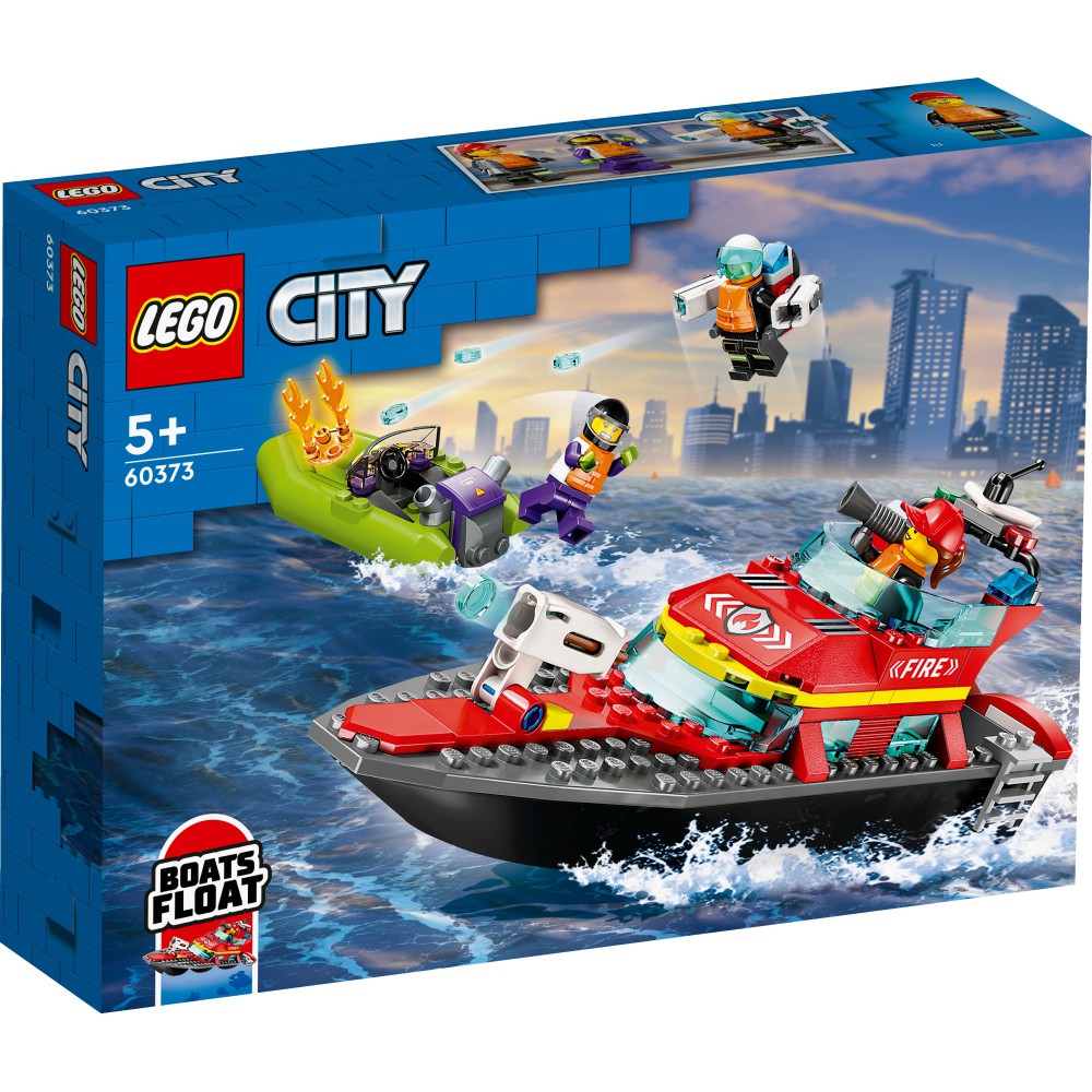 LEGO City - Łódź strażacka 60373