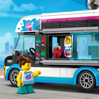LEGO City - Pingwinia furgonetka ze slushem 60384