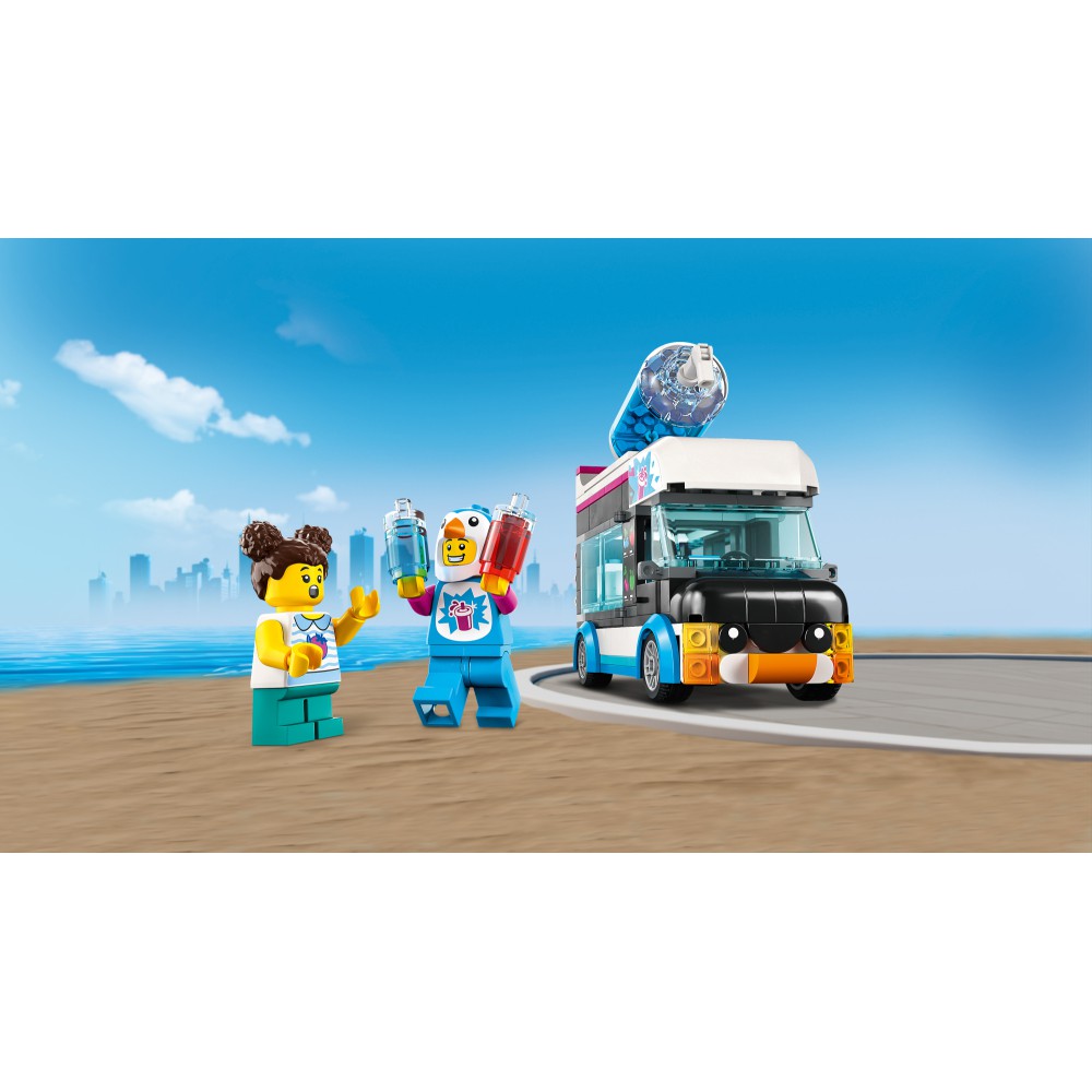 LEGO City - Pingwinia furgonetka ze slushem 60384