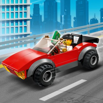 LEGO City - Motocykl policyjny - pościg za samochodem 60392