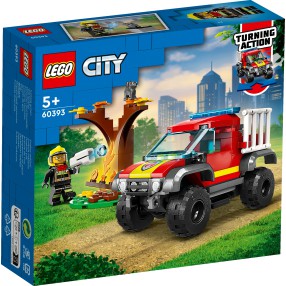 LEGO City - Wóz strażacki 4x4 - misja ratunkowa 60393