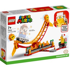 LEGO Super Mario - Przejażdżka po fali lawy - zestaw rozszerzający 71416