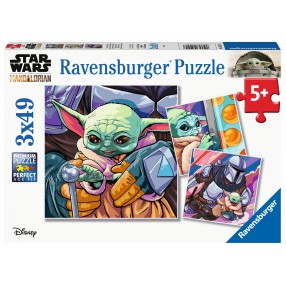Ravensburger - Puzzle dla dzieci Mandalorian 3x49 elem. 052417