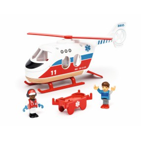 Brio - Trains & Vehicles Helikopter ratunkowy 3602200