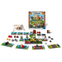 Ravensburger - Gra planszowa Minecraft dla dzieci: Uratuj wioskę 209361