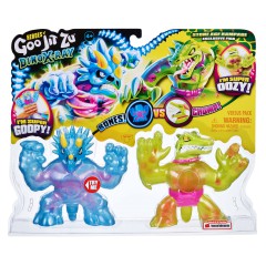 Heroes of Goo Jit Zu - Rozciągliwe figurki DINO XRay Tritops vs Shredz 2pack GOJ41193