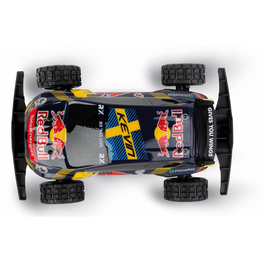 Carrera Profi RC - 2,4 GHz Red Bull Peugeot WRX 208, Rallycross Hansen 1:18 83022
