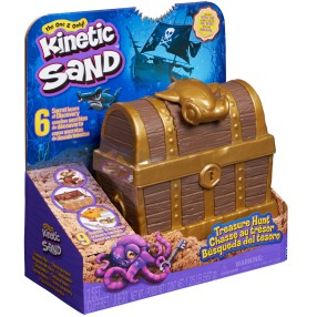 Kinetic Sand - Ukryty skarb. Zestaw piasku kinetycznego z akcesoriami 20133533