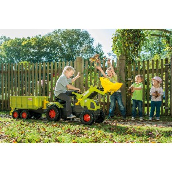 Rolly Toys - Traktor Rolly Farmtrac Axos CLAAS os 340 z łyżką 611041
