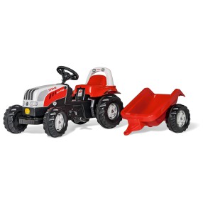 Rolly Toys - Traktor Rolly Kid STEYR 6165 CVT z przyczepą 012510