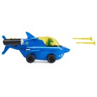 Psi Patrol - Aqua Pups pojazd Shark Wehicle zestaw + figurka Chase 20139007