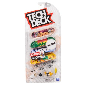 Tech Deck - Zestaw Deskorolka Fingerboard Almost Skateboards 4-pak 20136721
