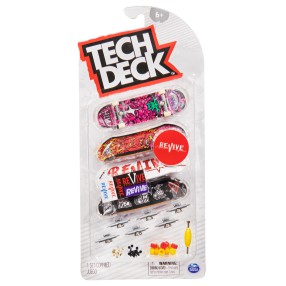 Tech Deck - Zestaw Deskorolka Fingerboard Revive 4-pak 20136723
