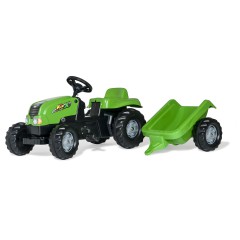 Rolly Toys - Traktor Rolly KID z przyczepą Zielony 012169