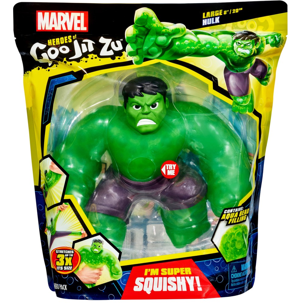Heroes of Goo Jit Zu - Rozciągliwa figurka Hulk Marvel Supagoo GOJ41106