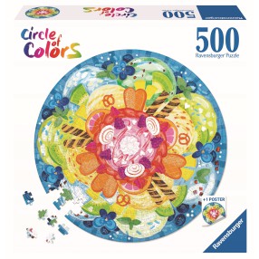 Ravensburger - Puzzle Paleta kolorów Lody 500 elem. 173488
