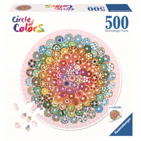 Ravensburger - Puzzle Paleta kolorów Donuty 500 elem. 173464