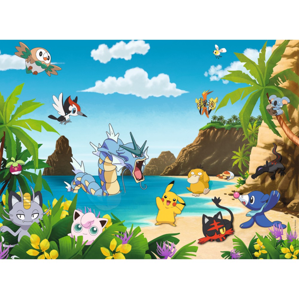 Ravensburger - Puzzle XXL dla dzieci Pokemon 200 elem. 128402