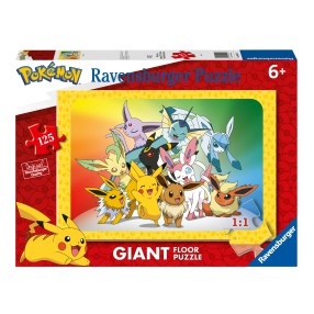 Ravensburger - Puzzle podłogowe GIANT Pokemon 125 elem. 056415