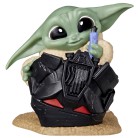 Hasbro Star Wars Mandalorian - Figurka Grogu Baby Yoda Helmet Hijinks Pose 5.5 cm F5942