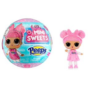 L.O.L. SURPRISE - Laleczka LOL Cute Bunny w kuli niespodziance Loves Mini Sweets Peeps 590767