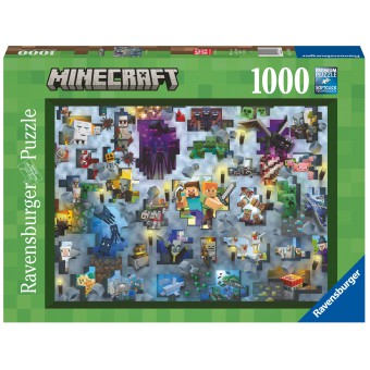 Ravensburger - Puzzle Minecraft Challenge 1000 elem. 171880