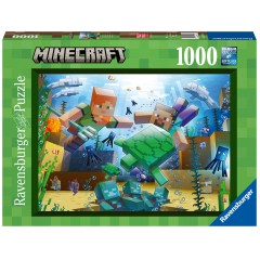 Ravensburger - Puzzle Minecraft Mozaika 1000 elem. 171873