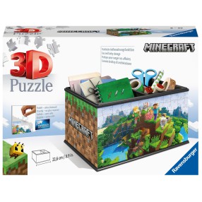 Ravensburger - Puzzle 3D Szkatułka Minecraft 216 elem. 112869