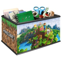 Ravensburger - Puzzle 3D Szkatułka Minecraft 216 elem. 112869