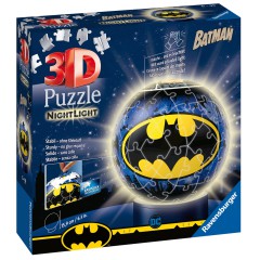Ravensburger - Puzzle 3D Świecąca Kula: Batman 72 elem. 110803