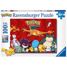 Ravensburger - Puzzle XXL dla dzieci Pokemon 100 elem. 109340