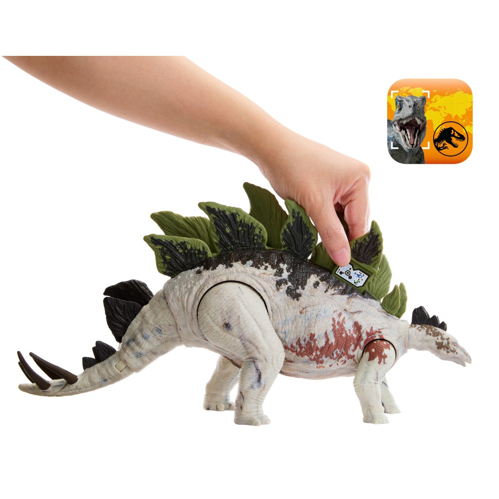 Jurassic World - Dinozaur Stegozaur Gigantyczny tropiciel HLP24