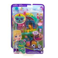 Polly Pocket - Urodziny pieska Zestaw kompaktowy 2 lalki + akcesoria HKV30