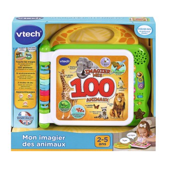 VTech - Wielki słownik zwierząt Interaktywna książeczka 61457X