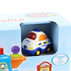VTech Tut Tut Autka - Posterunek Policji Interaktywny zestaw + autko z dźwiękiem i światłem 61073X