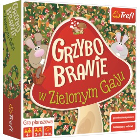 Trefl - Grzybobranie w Zielonym Gaju Rodzinna gra planszowa 00988