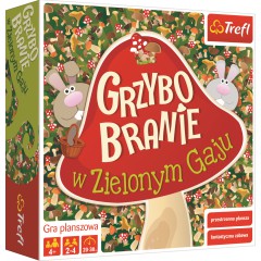 Trefl - Grzybobranie w Zielonym Gaju Rodzinna gra planszowa 00988