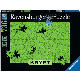 Ravensburger - Puzzle Krypt Neon Zielony 736 elem. 173648