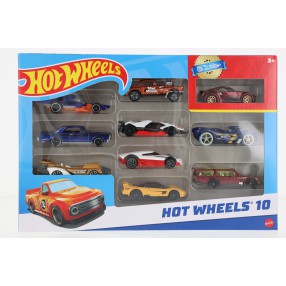 Hot Wheels - Małe samochodziki 10-pak 54886 88