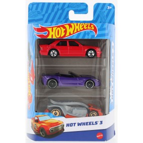 Hot Wheels - Małe samochodziki 3-pak K5904 48