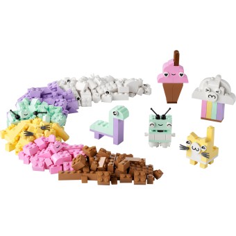 LEGO Classic - Kreatywna zabawa pastelowymi kolorami 11028