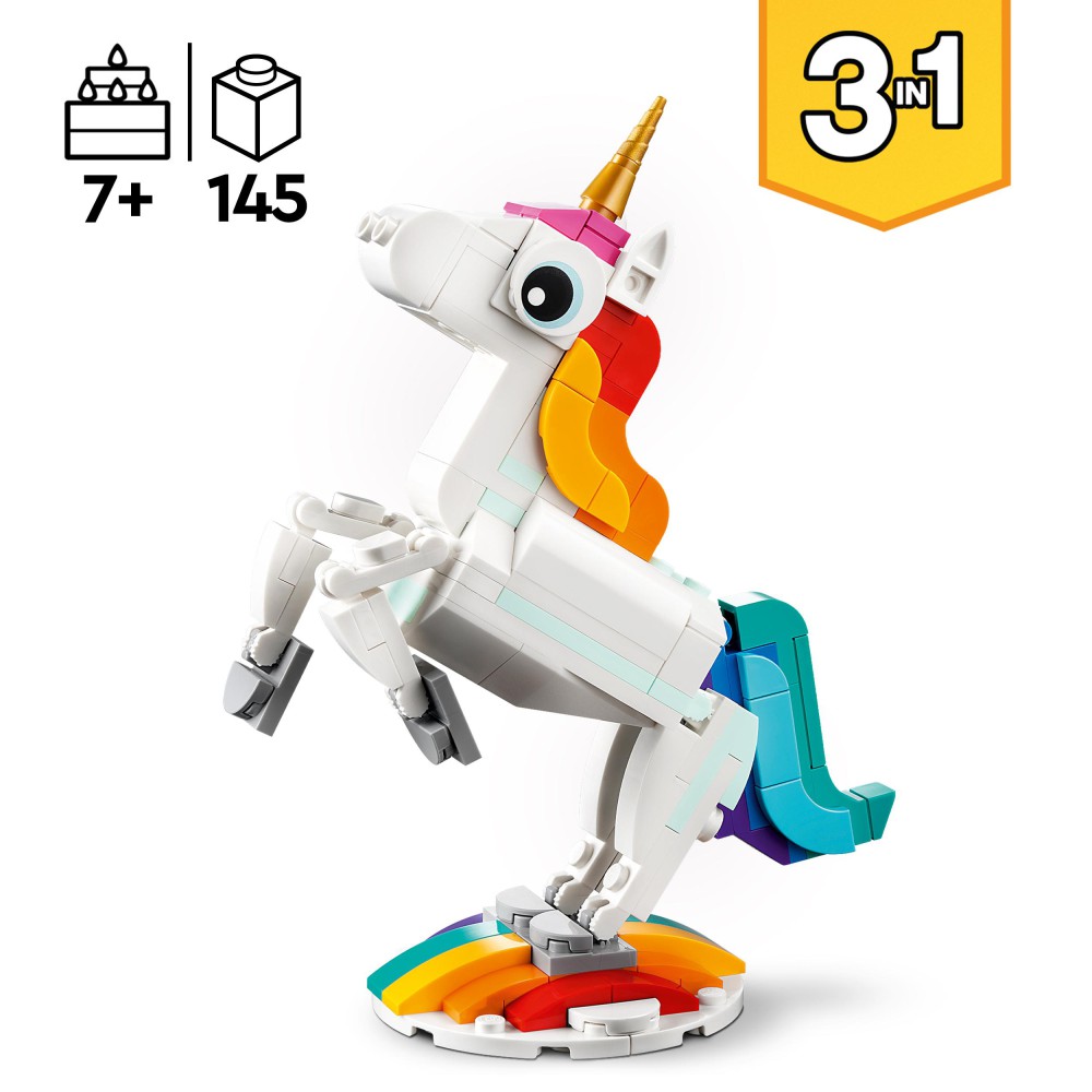 LEGO Creator - Magiczny jednorożec 3w1 31140