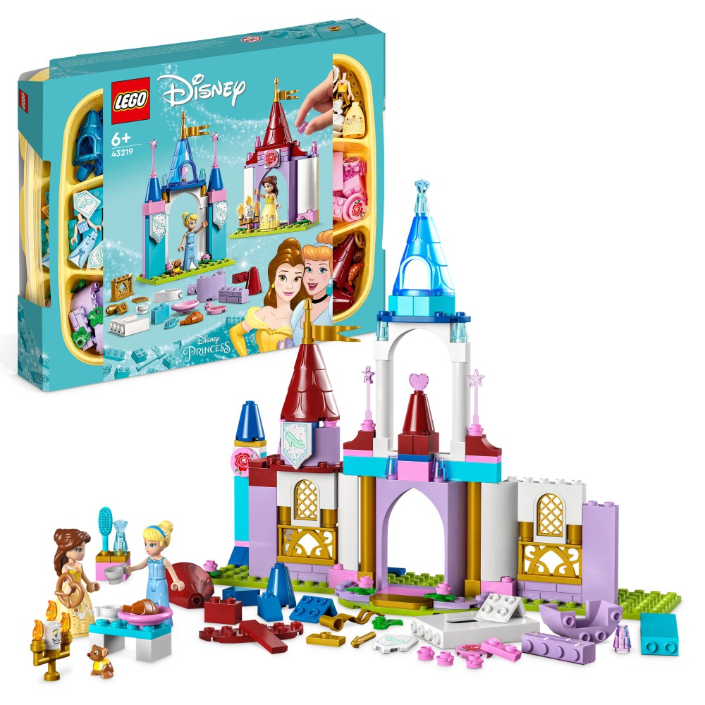 LEGO Disney Princess - Kreatywne zamki księżniczek Disneya 43219