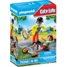 Playmobil - City Life Sanitariusz z pacjentem 71245
