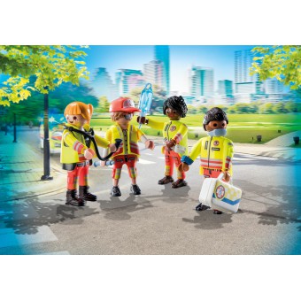 Playmobil - City Life Zespół ratunkowy 71244