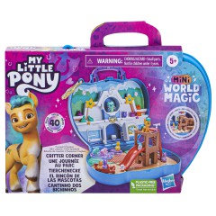My Little Pony - Przenośny zestaw Magia Miniaturowego Świata Kącik Zwierząt + figurka Hitch Trailblazer F6440