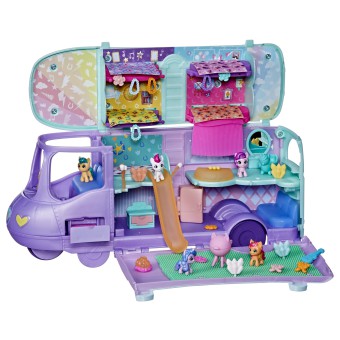 My Little Pony - Zestaw Mini World Magic Autokar kucyków + 5 figurek F7650