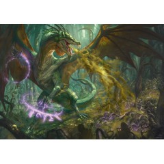 Trefl - Puzzle UFT Green Dragon Dungeons & Dragons 1000 elem. 10758X